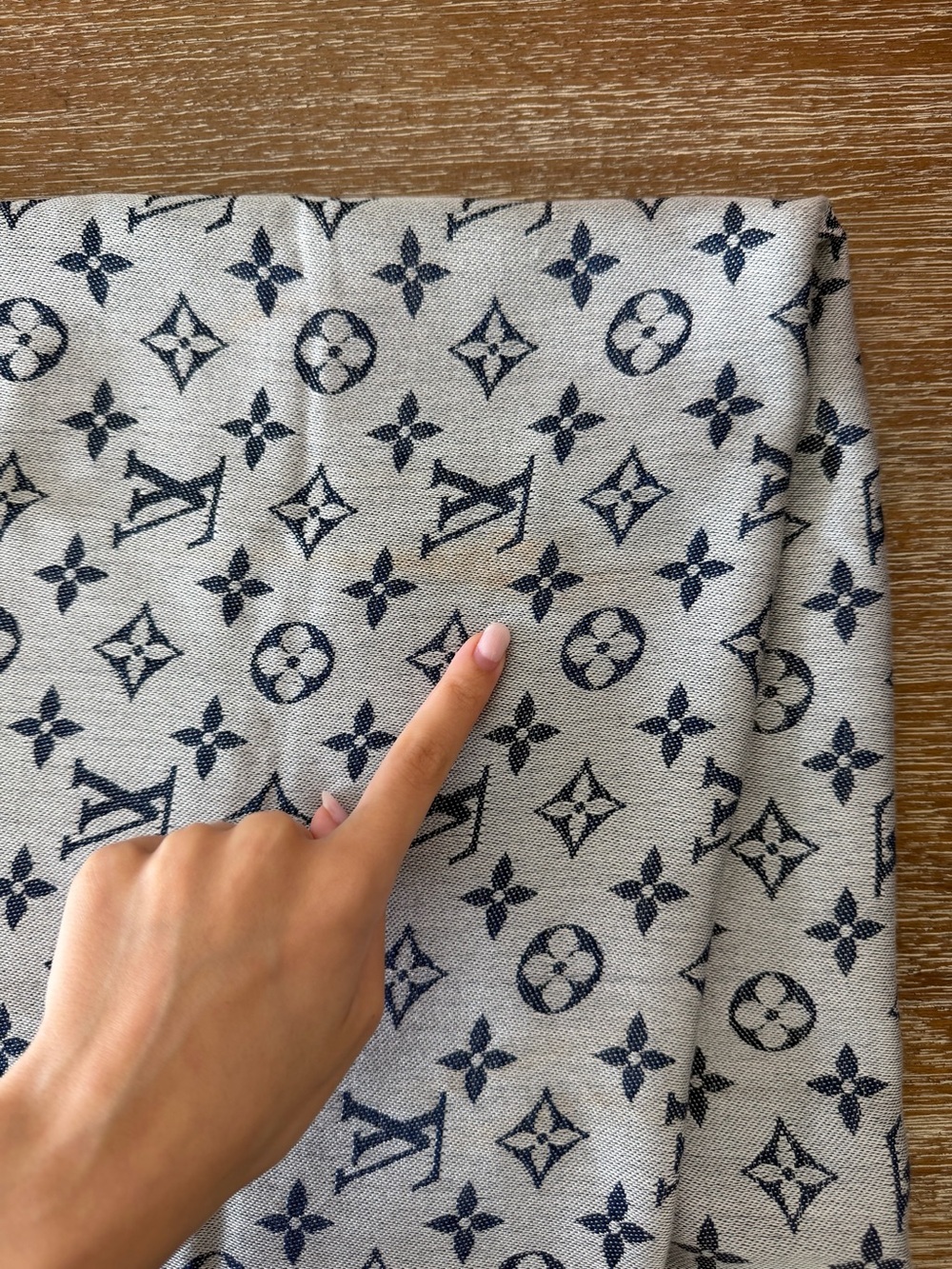 Louis Vuitton Shawl Monogram double sided - Picture 4 of 5